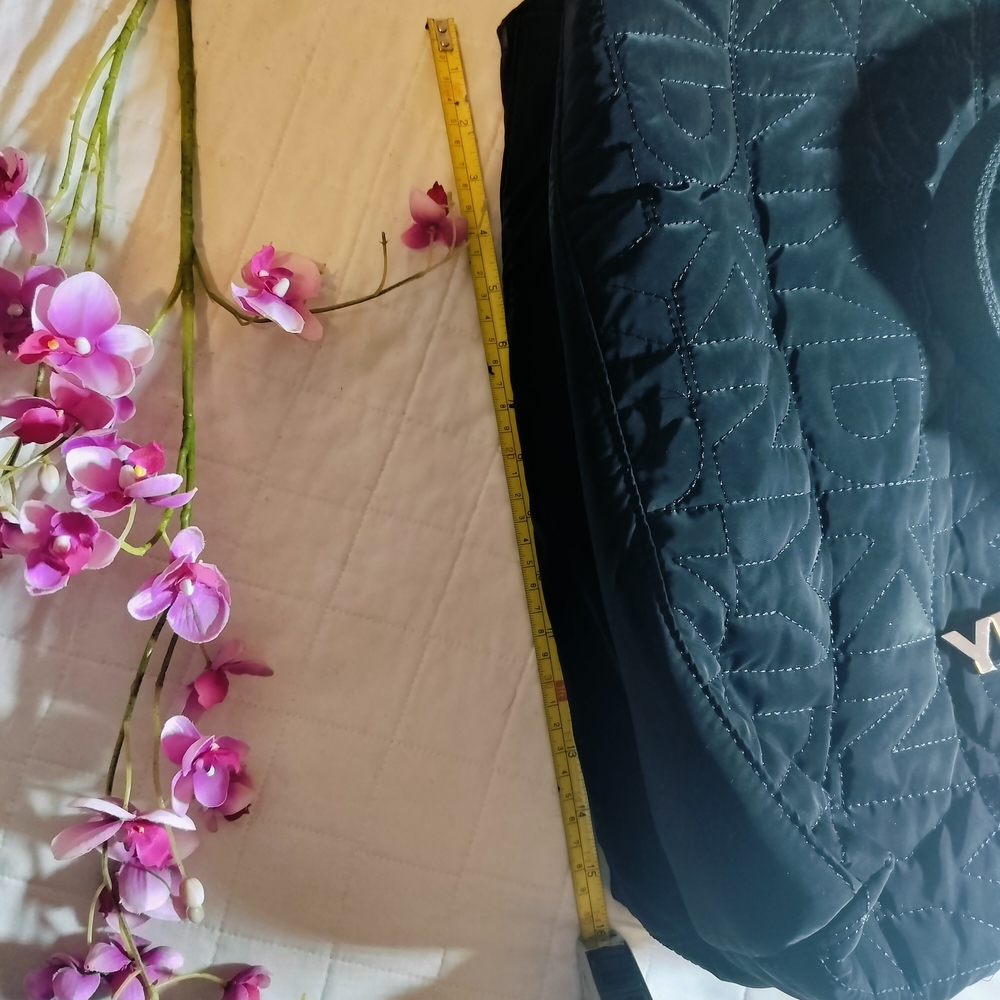DKNY Black Quilted Tote - Picture 5 of 5